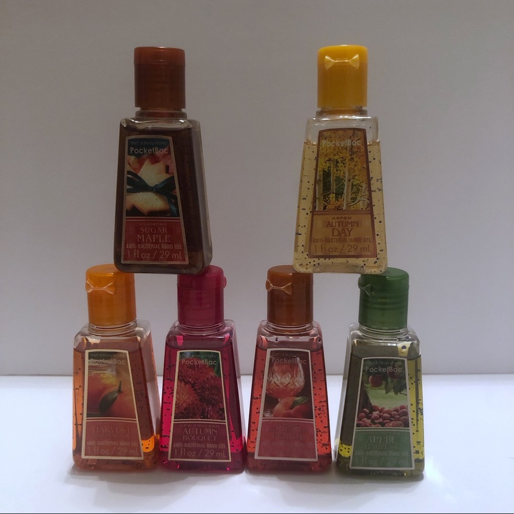 6 fall scented pocketbacs - BBW - classic